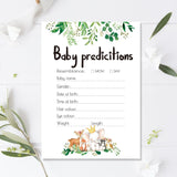 10 pcs Cards Baby Prediction