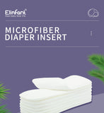 10pcs 3 layers microfiber cloth diaper